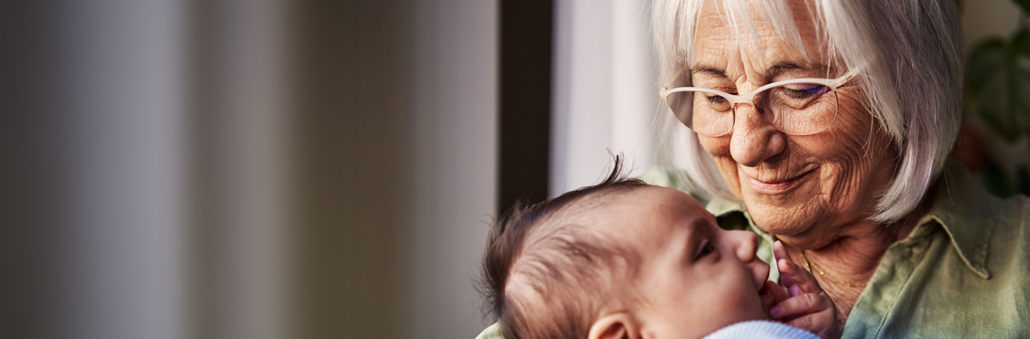 Grandma baby background image