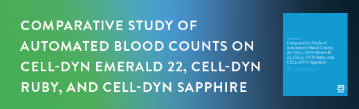 Vergleichsstudie zum automatisierten Blutbild von CELL-DYN 22, CELL-DYN Ruby und CELL-DYN Sapphire