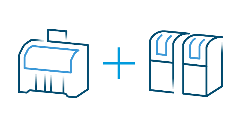 Symbol für optimale Raumnutzung