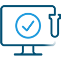 Digital test complete icon