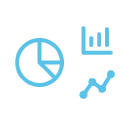 Data monitoring icon